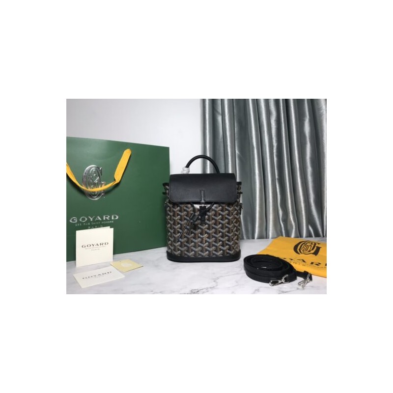 affordable goyard Alpin Mini Backpack black flap