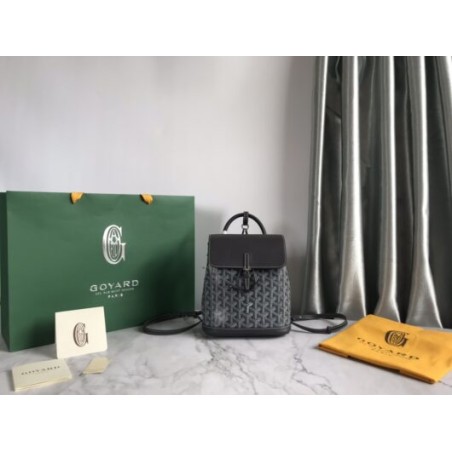 affordable goyard Alpin Mini Backpack gray flap