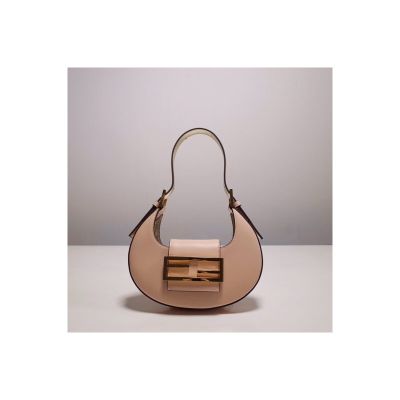 affordable luxury fendi Mini Cookie light pink mini bag