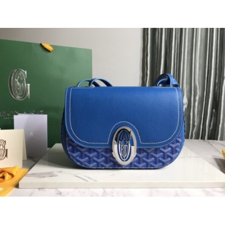 affordable luxury goyard 233 bag blue flap