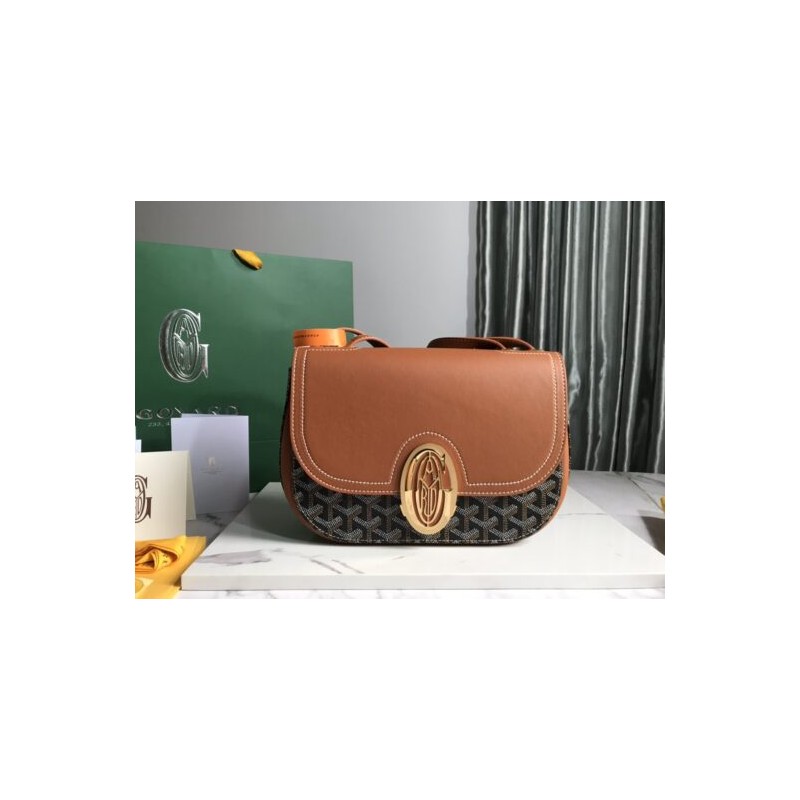 affordable luxury goyard 233 bag brown flap