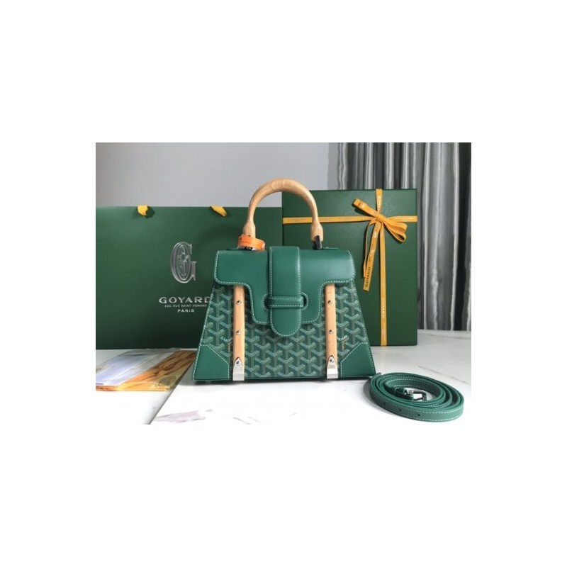 affordable luxury Saïgon PM handbag green