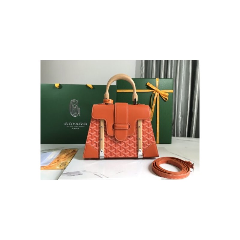 affordable luxury Saïgon PM handbag orange