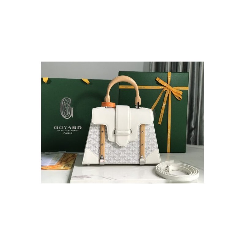 affordable luxury Saïgon PM handbag white