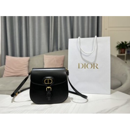 Didcount DIOR BOBBY FRAME BAG black Box Calfskin