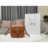 Didcount DIOR BOBBY FRAME BAG Cognac-Colored Box Calfskin