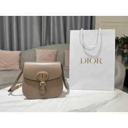 Didcount DIOR BOBBY FRAME BAG light gray Box Calfskin