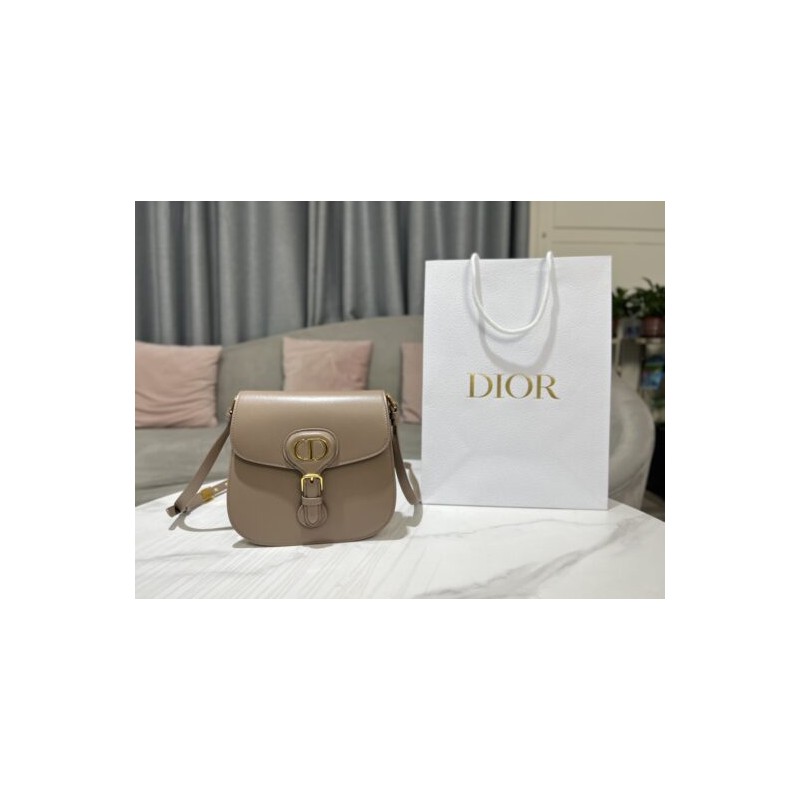 Didcount DIOR BOBBY FRAME BAG light gray Box Calfskin