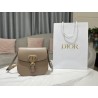 Didcount DIOR BOBBY FRAME BAG light gray Box Calfskin