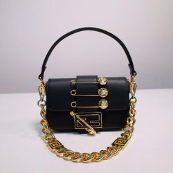 Didcount fendace Baguette bag from the Versace by Fendi collection black color