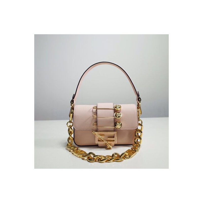 Didcount fendace Baguette from the Versace by Fendi collection pink color