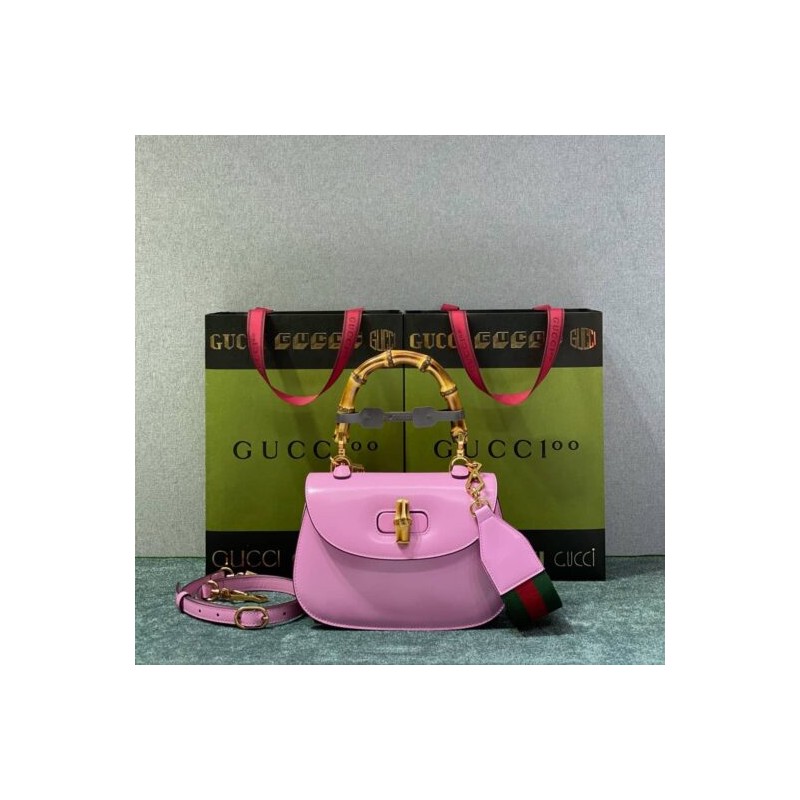 Gucci Bamboo 1947 Small Top Handle Bag G2080 designer