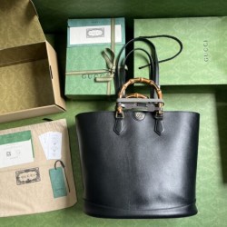 Gucci Diana large tote bag bambo handle replica designer