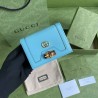 Gucci Diana Leather Card Case Wallet G1688 designer