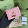 Gucci Diana Leather Card Case Wallet G1691 designer