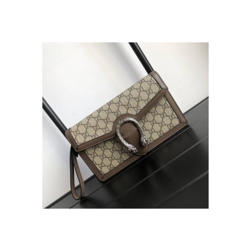 Gucci Dionysus Clutch Supreme Canvas Bag G461 designer