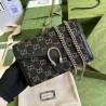 Gucci Dionysus GG Supreme Chain Wallet G1858 designer