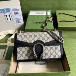 Gucci Dionysus GG Supreme Crossbody Bag G1855 designer