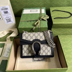 Gucci Dionysus GG Supreme Mini Chain Bag G1861 designer