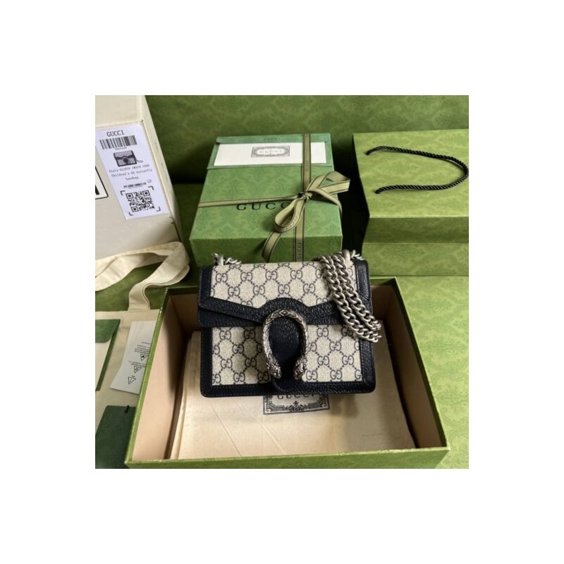 Gucci Dionysus GG Supreme Mini Chain Bag G1861 designer