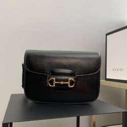 Gucci Horsebit 1955 shoulder bag black