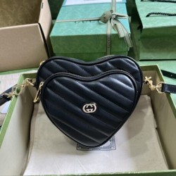 gucci replica luxury heart bag