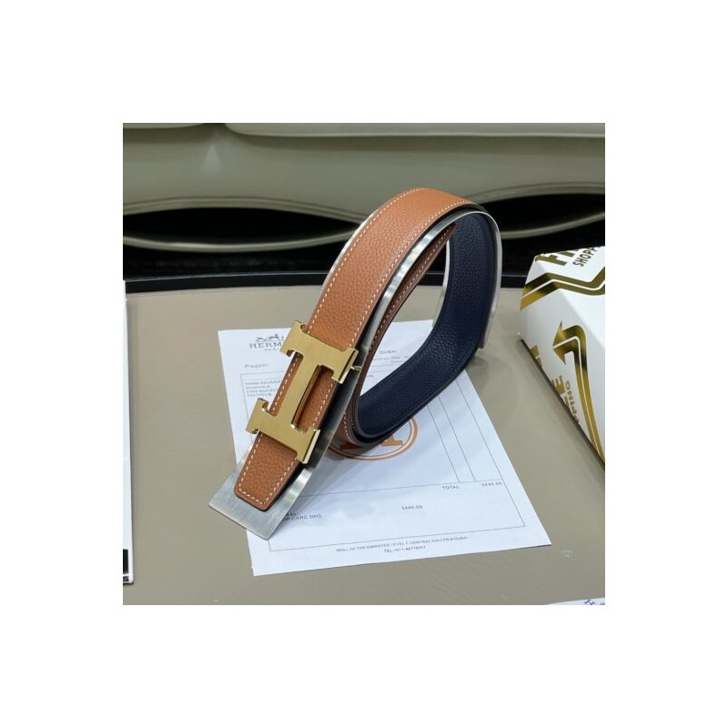 Hermès Cowhide Belt replica designer