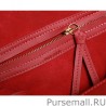 Top Celine Medium Phantom Bag In Red Calfskin