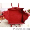 Top Celine Medium Phantom Bag In Red Calfskin