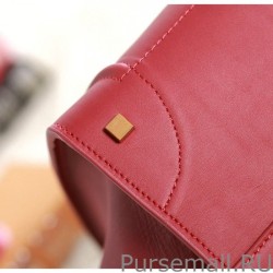 Top Celine Medium Phantom Bag In Red Calfskin