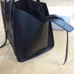 Luxury Celine Medium Phantom Bag In Black Calfskin