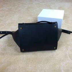 Luxury Celine Medium Phantom Bag In Black Calfskin