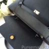 Replica Celine Mini Belt Tote Bag In Black Grained Leather