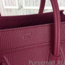 Replicas Celine Medium Phantom Bag In Fuchsia Elephant Calfskin