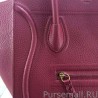 Replicas Celine Medium Phantom Bag In Fuchsia Elephant Calfskin