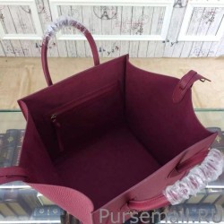 Replicas Celine Medium Phantom Bag In Fuchsia Elephant Calfskin