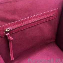 Replicas Celine Medium Phantom Bag In Fuchsia Elephant Calfskin