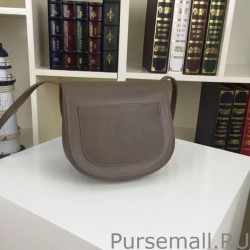 Top Quality Celine Small Trotteur Bag In Khaki Calfskin