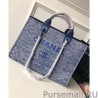 Luxury Canvas Large Deauville Tote A66942 Blue