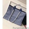 Luxury Canvas Large Deauville Tote A66942 Blue