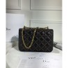 High Quality Christian Dior Dioraddict Flap Bag M5818 Black