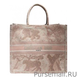 Inspired Christian Dior Book Tote bag Apricot