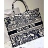 Best Christian Dior Book Tote bag Gray