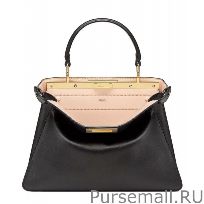 Fashion Peekaboo Iseeu Medium Bag 8BN321 Apricot