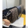 Inspired Fendi Baguette Fabric Bag 7VA472 Black