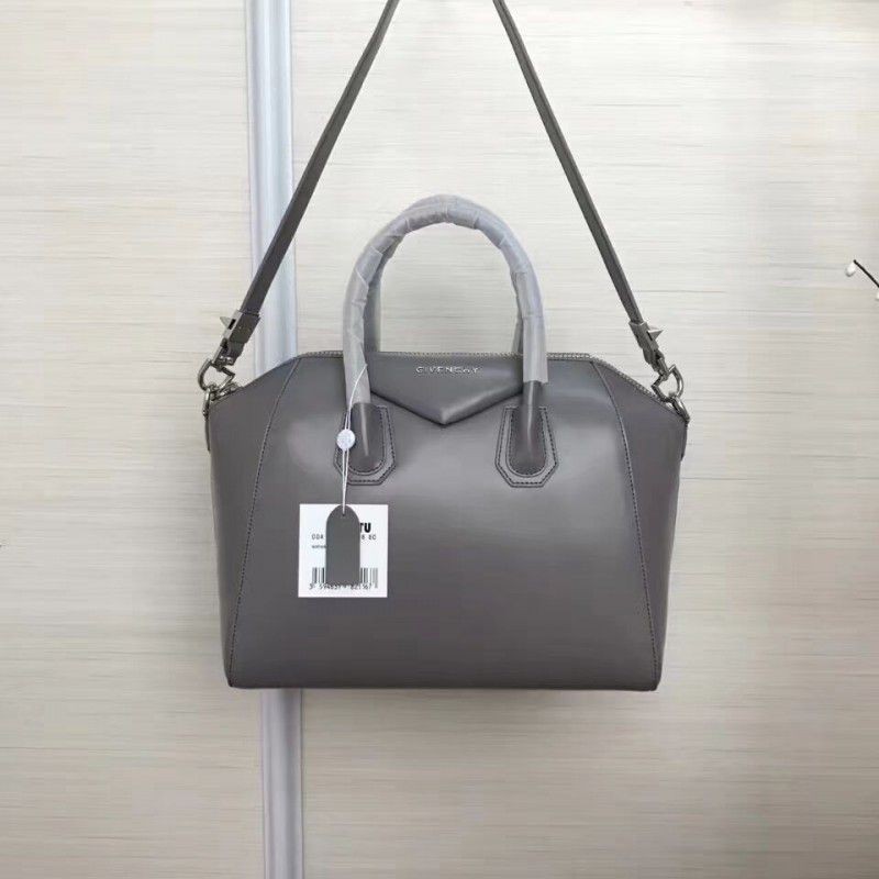 Knockoff Givenchy Antigona Tote Bag leather Gray