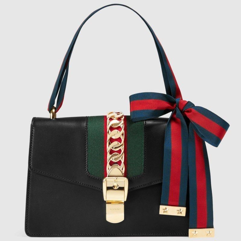 Wholesale Gucci Sylvie Leather Shoulder Bags 421882 CVLEG 8638