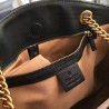 Inspired GG Marmont matelasse tote Bag Black Original Leather 443501