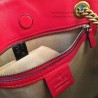 Copy GG Marmont matelasse tote Bag Red Original Leather 443501