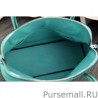 AAA+ Hermes Bolide Tote Bag In Turquoise Leather